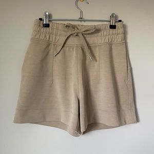 Lululemon Tan Highwaisted Shorts - Size 4